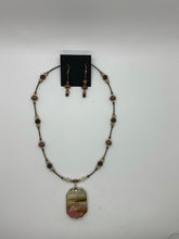 Load image into Gallery viewer, “Desert Rose Glow” Jewelry Set 🌵🌅✨