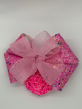 Load image into Gallery viewer, Glitter pink and soft pink bow